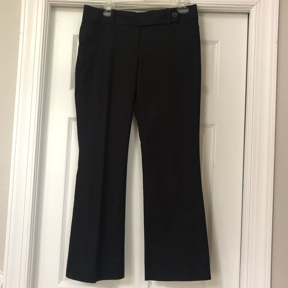 Ann Taylor LOFT Marisa Lightweight Black Trousers Dress Pants - Picture 5 of 16